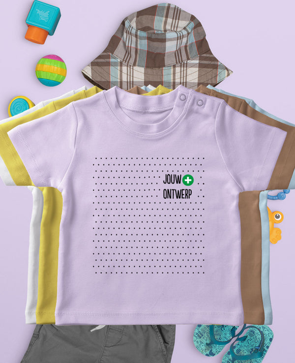 baby shirt met eigen tekst en afbeelding maak je natuurlijk bij toet.store