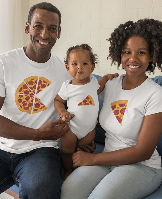 Familie Pizza shirt gratis verzonden in 1 tot 3 dagen