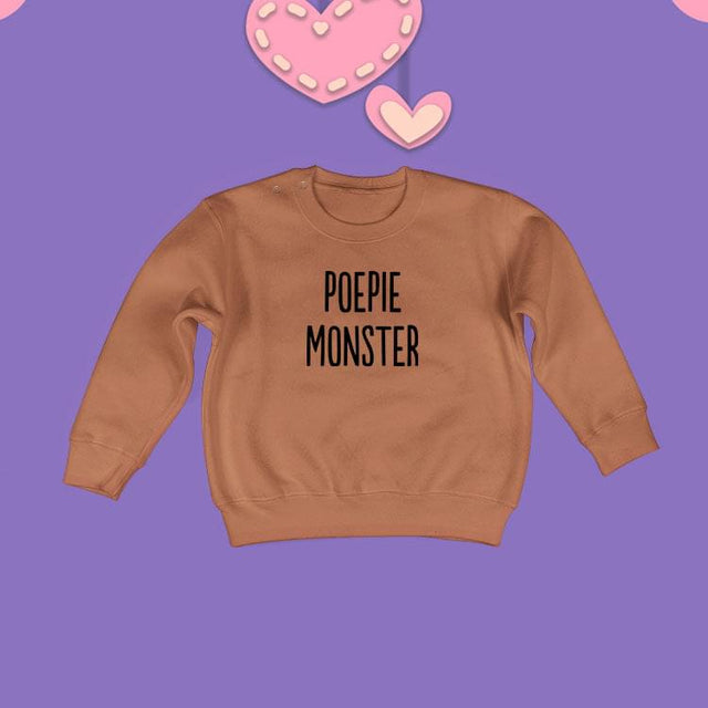 Poepie Monster sweater gratis verzonden in 1 tot 3 dagen