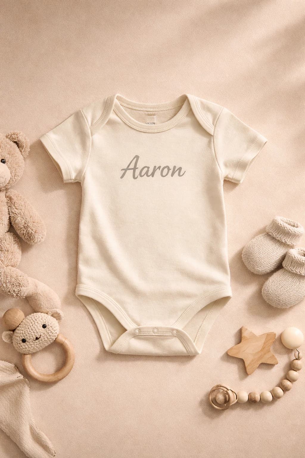 Baby Rompertje met Eigen Tekst en Afbeelding