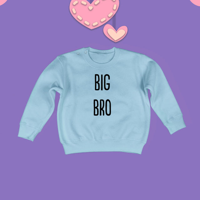 Big Bro baby sweater gratis verzonden in 1 tot 3 dagen